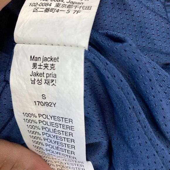 Oakley Ventilation Track Jacket Mens M Blue Regular Fit Lined Full Zip - Picture 8 of 16